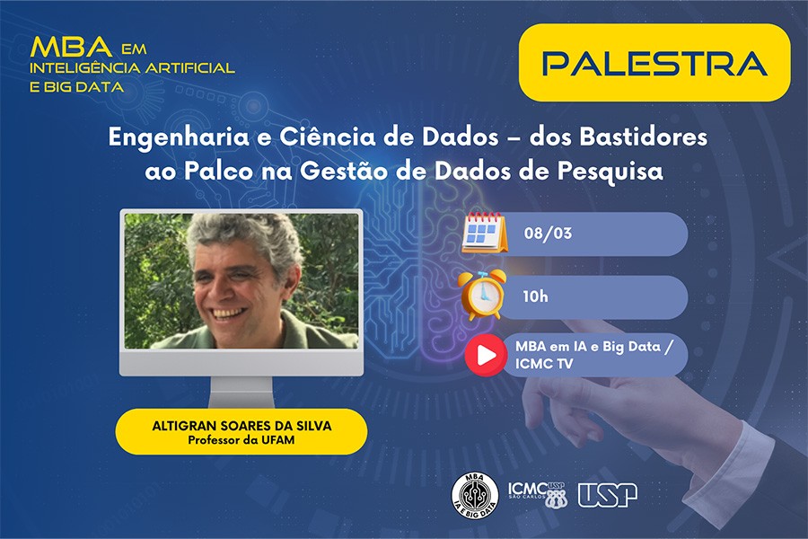 Engenharia e ciência de dados na gestão da pesquisa: evento online da USP revela os bastidores e as aplicações práticas