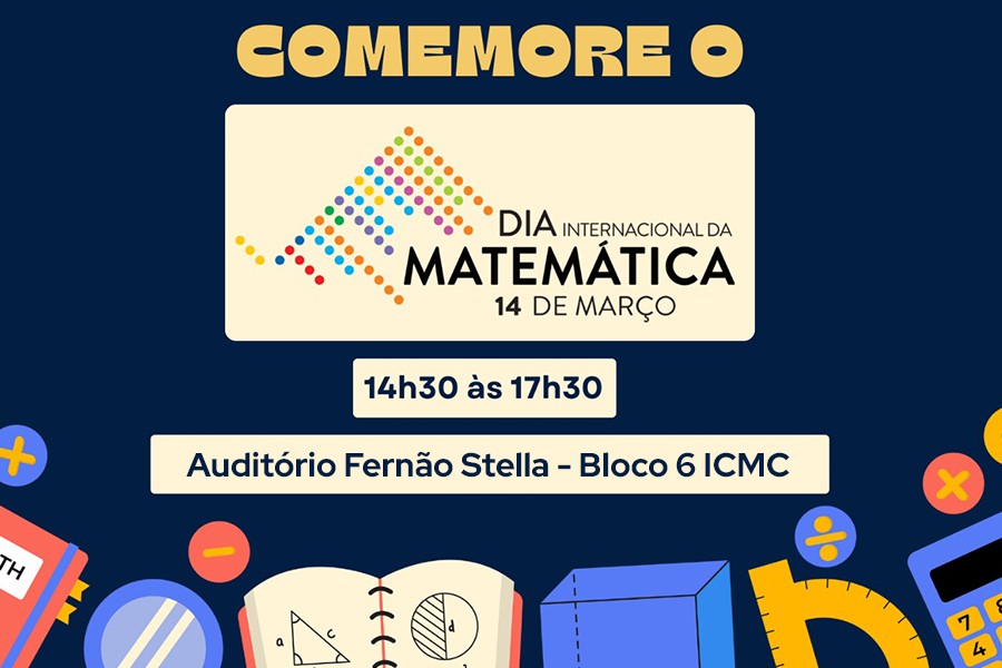 Celebre o Dia Internacional da Matemática na USP São Carlos com arte e criatividade