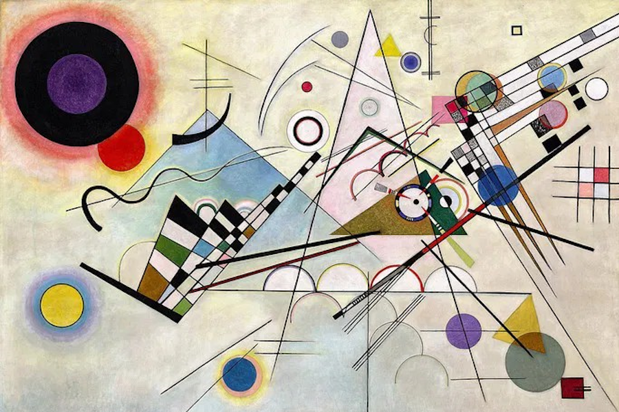 Ponto e Linha sobre Plano segundo Euclides, Klee e Kandinsky