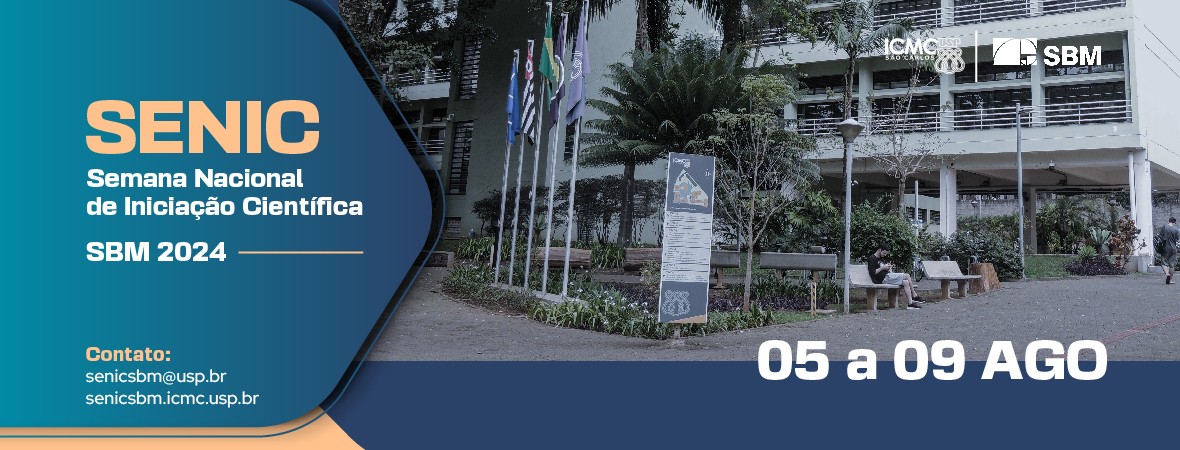 Semana Nacional de Iniciação Científica da Sociedade Brasileira de Matemática acontecerá na USP São Carlos: inscreva-se até 23 de junho