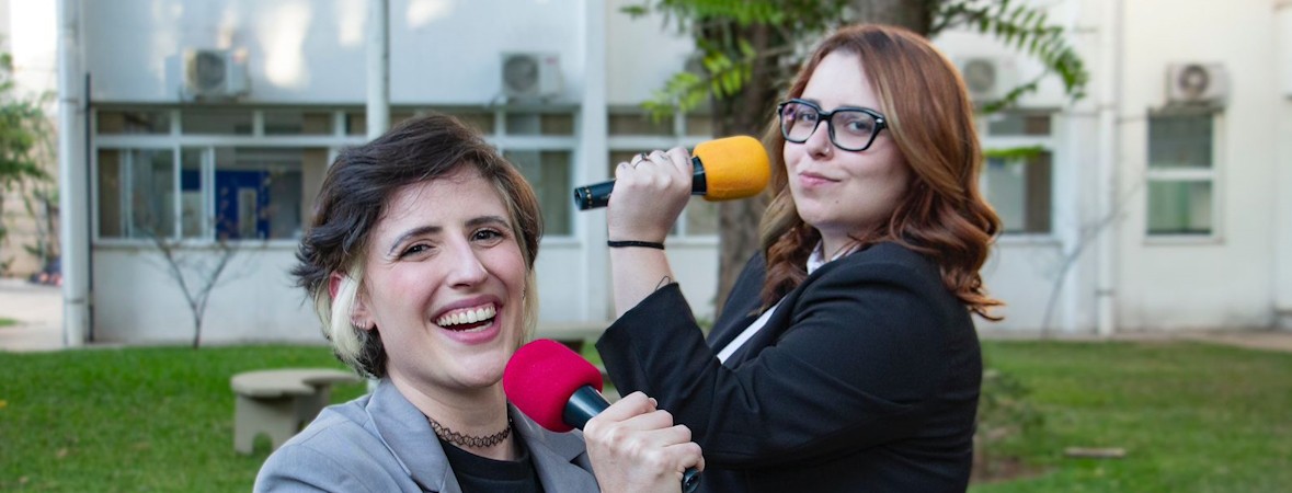 Alunas da USP São Carlos aproximam público de temas científicos em podcast